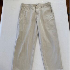 Columbia Men's Gorpcore Hiking Casual Athleisure Tan Straight Leg Pants 38x30